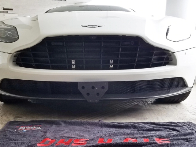 STO N SHO Detachable Front License Plate Bracket (2017-2019 Aston Martin DB11)