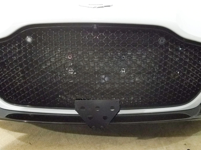 STO N SHO Detachable Front License Plate Bracket (2019 Aston Martin DBS Superleggera)