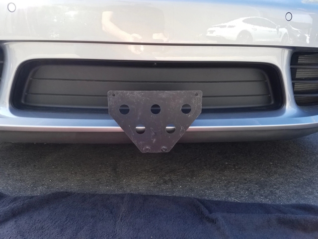 STO N SHO Detachable Front License Plate Bracket (2017-2020 Cayman & Cayman S)
