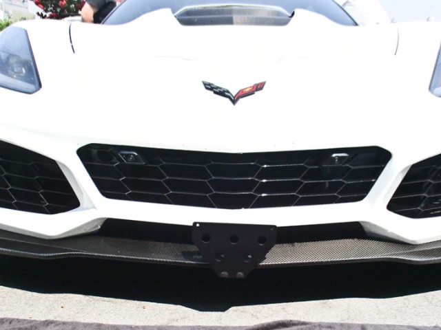 STO N SHO Detachable Front License Plate Bracket (2019 Corvette ZR1) - Click Image to Close