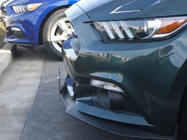 STO N SHO Detachable Front License Plate Bracket (2015-2017 Mustang GT Track Pack & 50th Anniversary Edition)