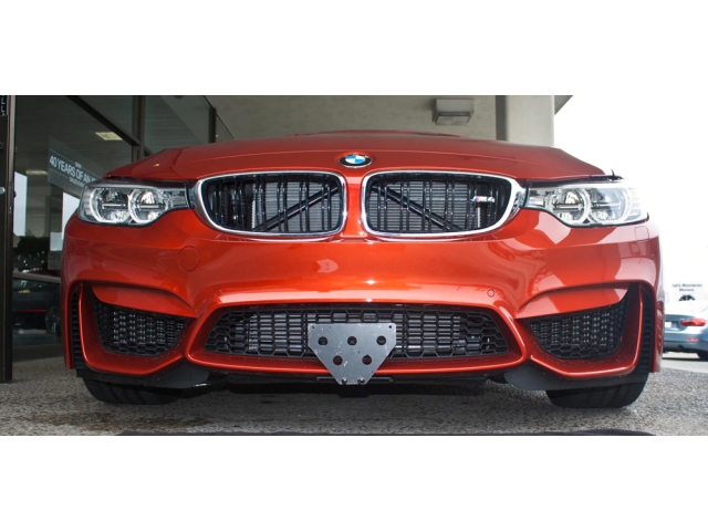 STO N SHO Detachable Front License Plate Bracket (2015-2018 BMW M3 & M4) - Click Image to Close