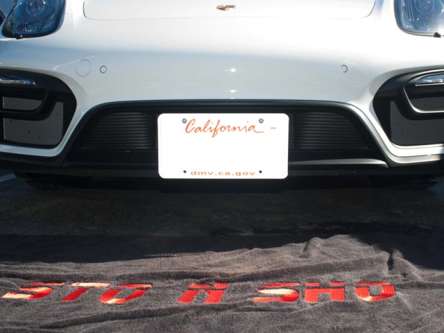 STO N SHO Detachable Front License Plate Bracket (2014-2016 Boxster GTS & Cayman GTS)