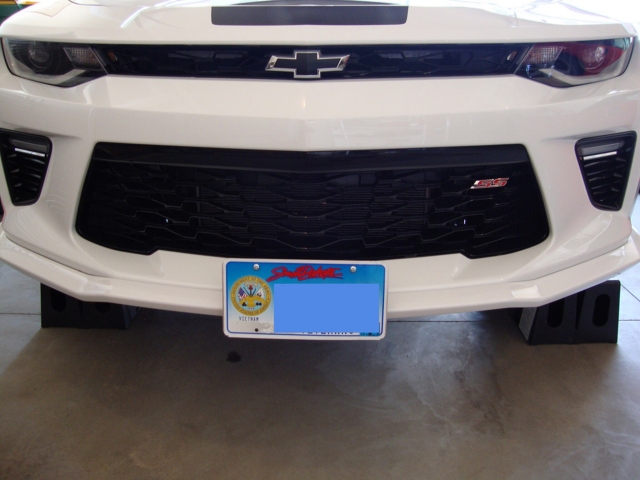 STO N SHO Detachable Front License Plate Bracket (2017-2019 Camaro SS 50th Anniversary Edition & 1LE)