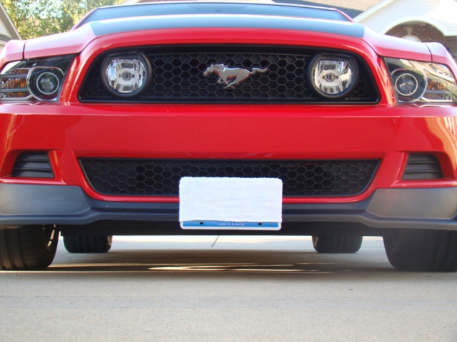 STO N SHO Detachable Front License Plate Bracket (2013-2014 Mustang RTR) - Click Image to Close