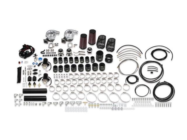 STS TURBO Rear Mounted Twin Turbo System, Standard Kit (2005-2007 Corvette LS2) - Click Image to Close