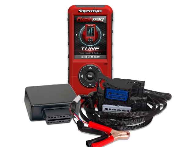 Superchips flashpaq F5 + ECM UNLOCK (2020-2023 Chevrolet Silverado & GMC Sierra 2500 HD 6.6L L8T)