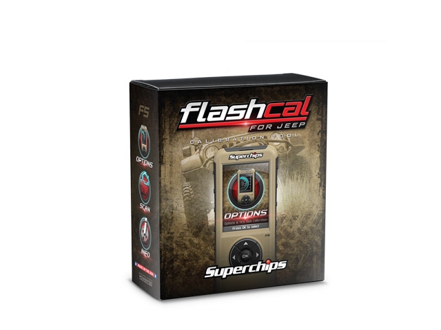 Superchips flashcal F5 Tuner (2007-2018 Wrangler JK & JKU)