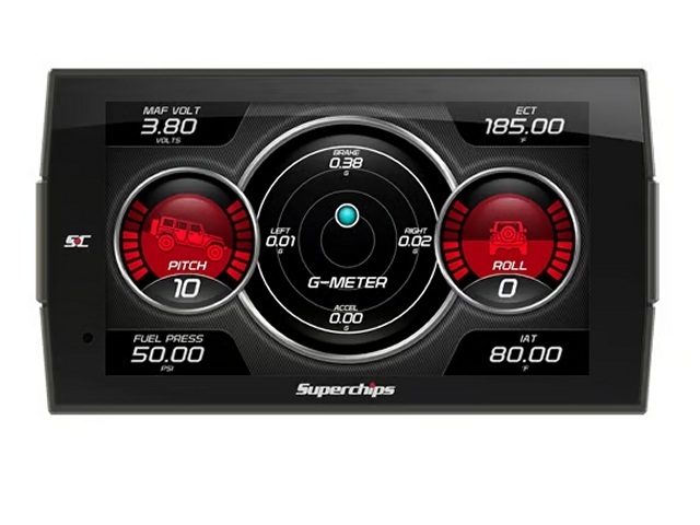 Superchips TRAILDASH 3 (2018-2024 Jeep Wrangler JL & JLU 2.0T I4 & 3.6L PENTASTAR V6)