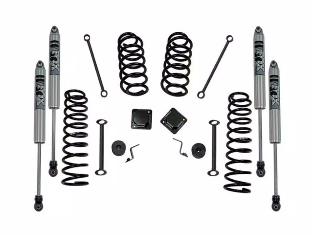 SUPERLIFT 2.5" Standard Lift Kit w/ FOX 2.0 Non-Reservoir Shocks (2018-2024 Jeep Gladiator JT excl/ MOJAVE) - Click Image to Close