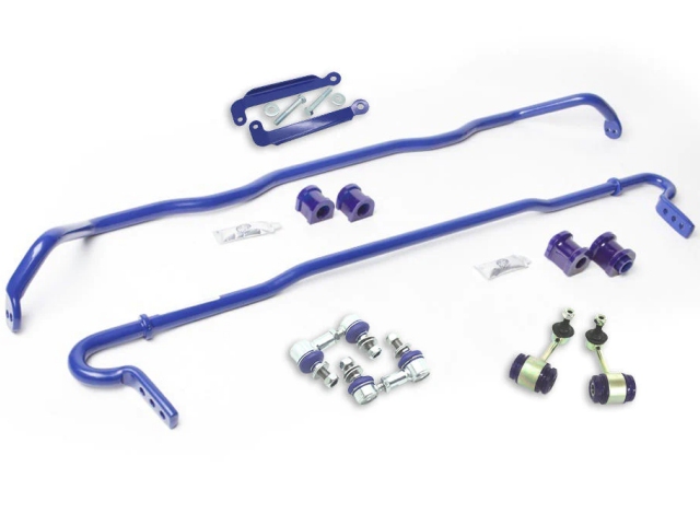 SuperPro Sway Bars & Link Kit, 26mm Front & 24mm Rear (2015-2015 Subaru WRX) - Click Image to Close