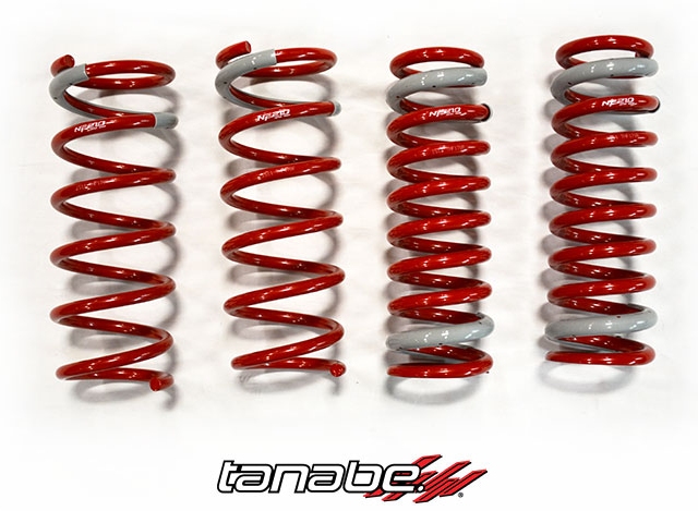 tanabe NF210 MAX COMFORT Coil Springs, 1.1"-1.3" Front & 1.4"-1.5" Rear (2013-2016 Lexus GS 350 F Sport)