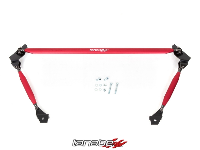 tanabe SUSTEC Strut Tower Bar PLUS, 4-Point, Front (2020-2021 Toyota GR Supra)