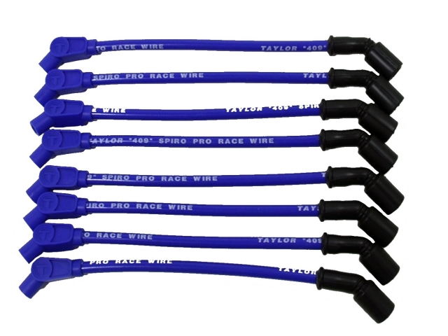 Taylor "409" Pro Race Custom-Fit Wire Set, Blue (GM Truck & SUV LS) - Click Image to Close