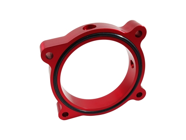 TORQUE SOLUTION Throttle Body Spacer (2011-2016 Mustang GT) - Click Image to Close