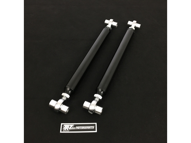 TRZ Lower Control Arms w/ Rod Ends, Double Adjustable, Offset (1979-2004 Mustang)