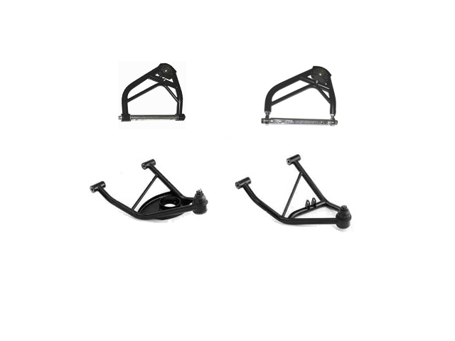 TRZ PRO Upper & Lower Control Arms, Stock Springs (1967-1969 GM F-Body & 1968-1974 Nova & Chevy II) - Click Image to Close
