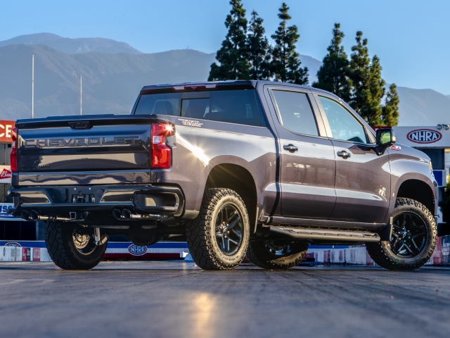 VANCE & HINES HOLESHOT SERIES Cat-Back Exhaust w/ Polished Twin Slash Tips (2019-2023 Silverado & Sierra 1500 5.3L V8)