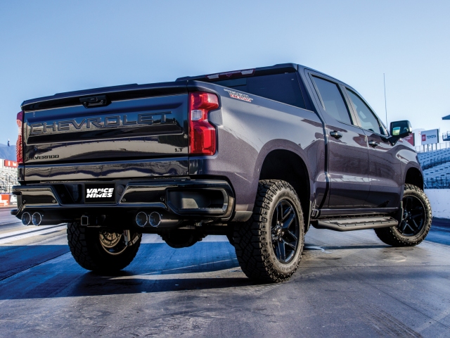 VANCE & HINES HOLESHOT SERIES Cat-Back Exhaust w/ Black ELIMINATOR Tips (2019-2023 Silverado & Sierra 1500 5.3L V8)