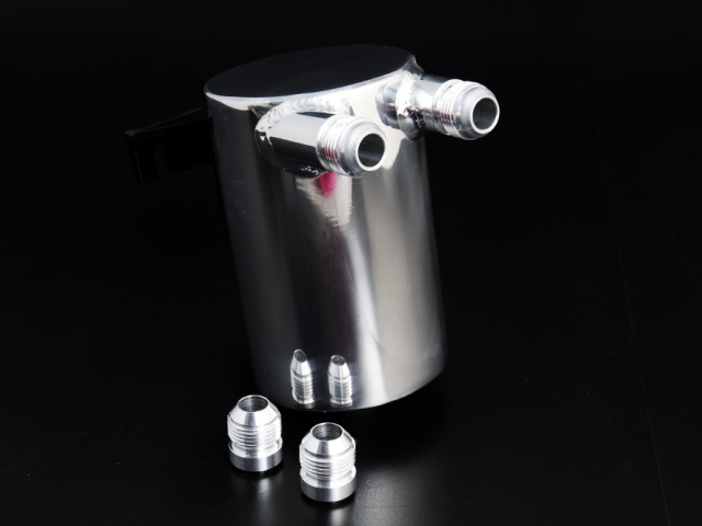 WEAPON-R Aluminum Oil Catch Tank w/ -10 AN - Click Image to Close