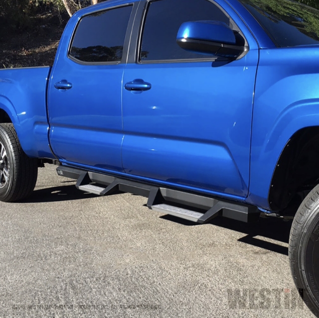 WESTIN HDX Stainless Drop Nerf Step Bars (2005-2020 Toyota Tacoma)