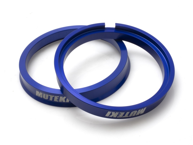 WHEEL MATE Flange Hub Ring [73MM/64MM | Blue] (TESLA)
