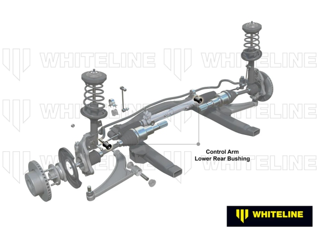 WHITELINE Front Control Arm - Lower Inner Rear Bushing (Mitsubishi Lancer EVO X)