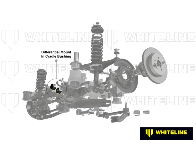 WHITELINE Rear Differential Mount In Cradle Bushing (2022 Subaru BRZ)