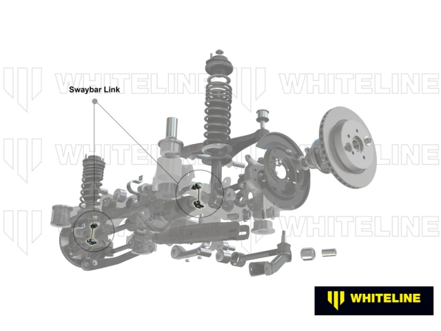 WHITELINE Rear Sway Bar Links, Adjustable (2022 Subaru BRZ) - Click Image to Close