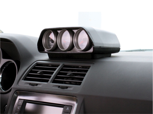 Auto Meter GAUGE WORKS Dash Top [2-1/16" | TRIPLE] (2008-2014 Dodge Challenger) - Image 3
