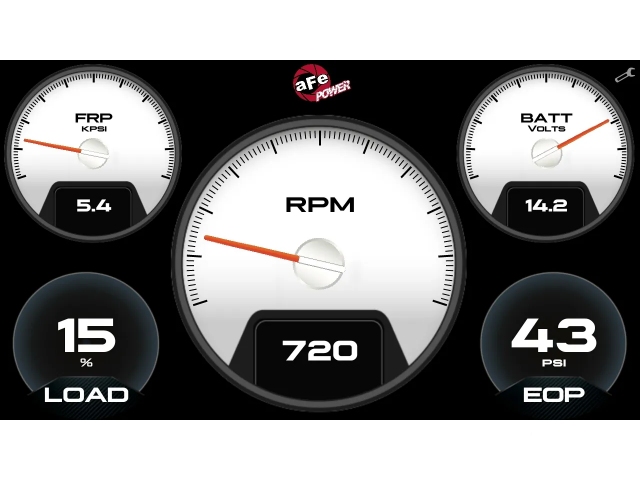 aFe POWER AGD (Advanced Gauge Display) (2008-2023 CHEVROLET & GMC, FORD & RAM) - Image 6