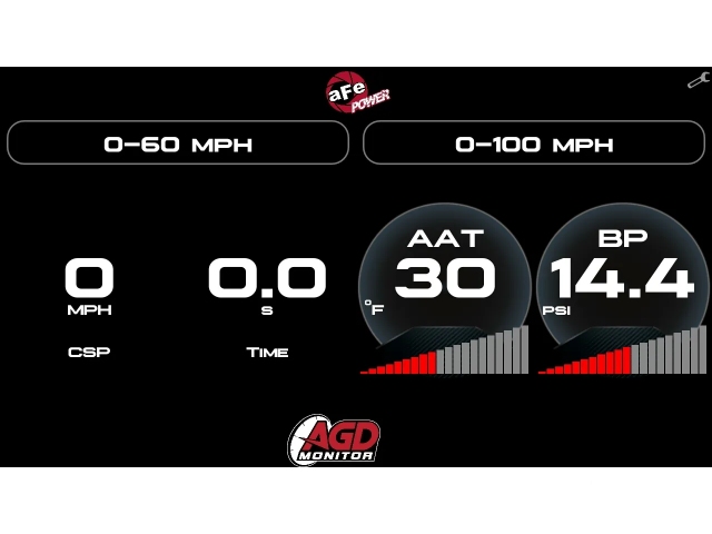 aFe POWER AGD (Advanced Gauge Display) (2008-2023 CHEVROLET & GMC, FORD & RAM) - Image 10